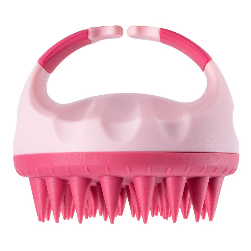 Shampoo Head Scalp Massage Brush Silicone Soft Skin Friendly Hair Washing Massager Comb SPA Massage Brush Beauty Hair Tool Salon