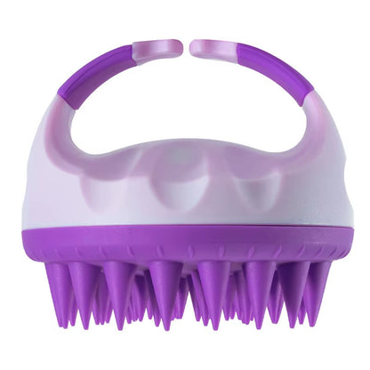 Shampoo Head Scalp Massage Brush Silicone Soft Skin Friendly Hair Washing Massager Comb SPA Massage Brush Beauty Hair Tool Salon